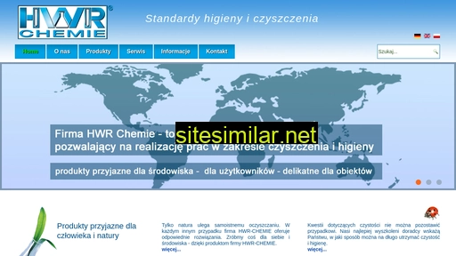hwr-chemie.pl alternative sites