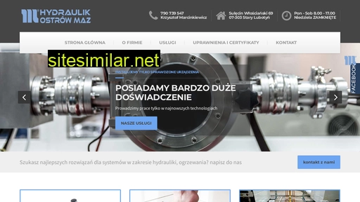 hydraulikostrowmaz.pl alternative sites