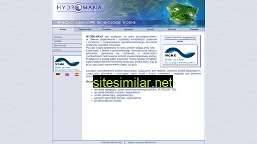 hydromana.pl alternative sites