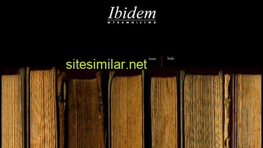 ibidem.com.pl alternative sites