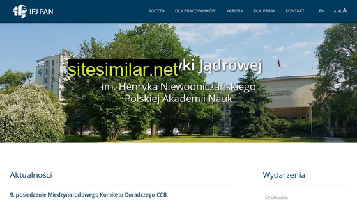 ifj.edu.pl alternative sites