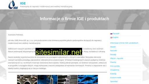 ige.net.pl alternative sites