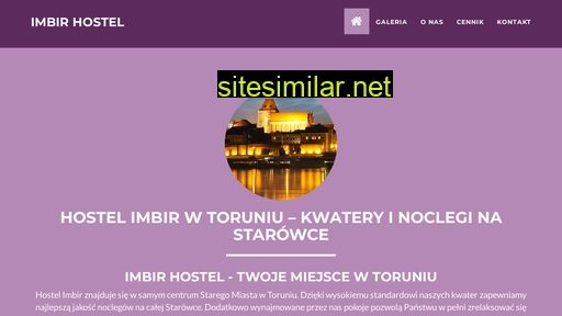 imbirhostel.pl alternative sites