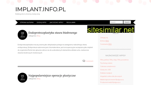 implant.info.pl alternative sites