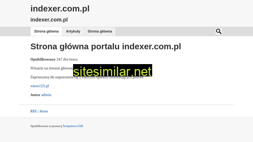 indexer.com.pl alternative sites