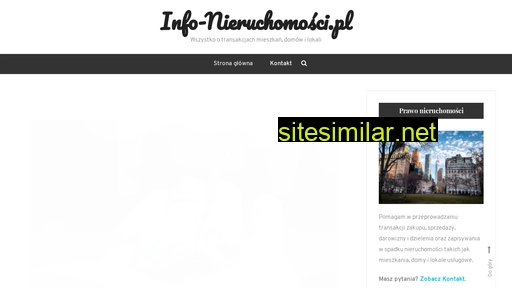info-nieruchomosci.pl alternative sites