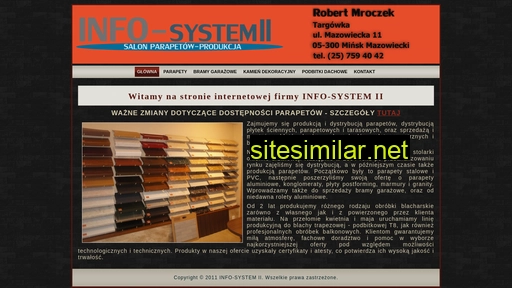 Info-system similar sites