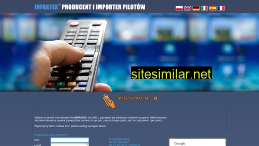 infratex.com.pl alternative sites