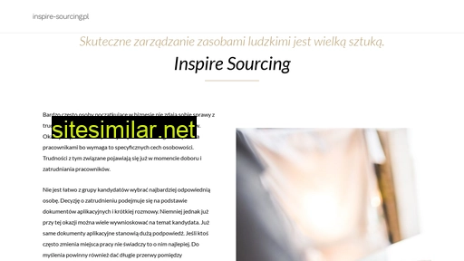 Inspire-sourcing similar sites