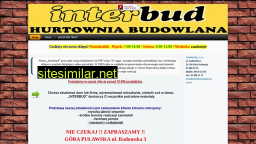 interbud.pulawy.pl alternative sites