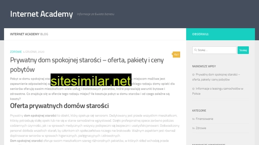 internetacademy.pl alternative sites