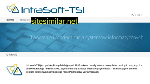 Intrasoft similar sites