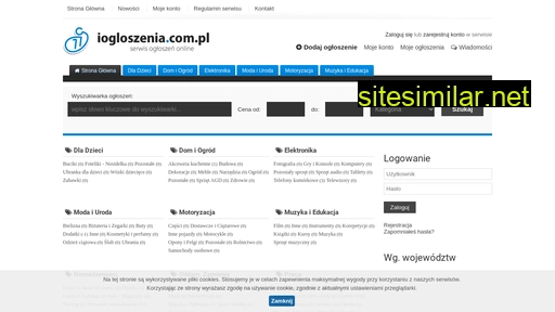 iogloszenia.com.pl alternative sites