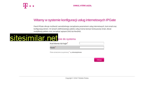 ipgate.t-mobile.pl alternative sites
