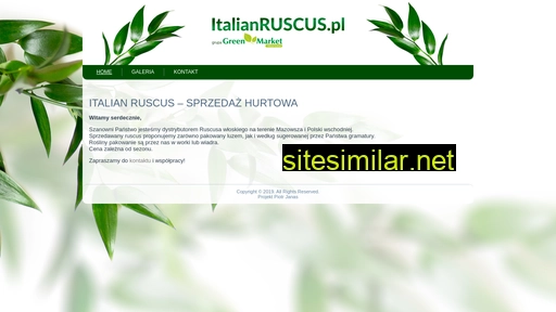 Italianruscus similar sites