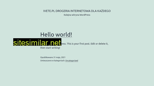 ivete.pl alternative sites