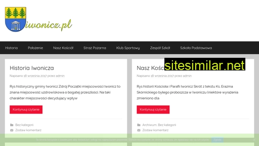 iwonicz.pl alternative sites