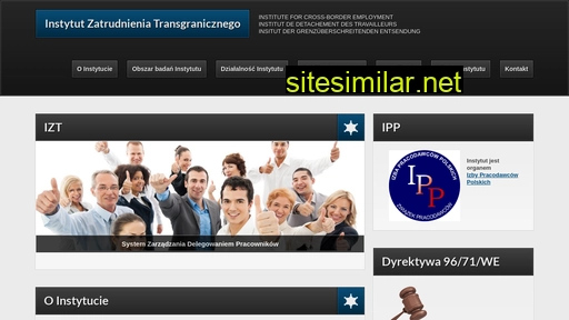 izt.org.pl alternative sites