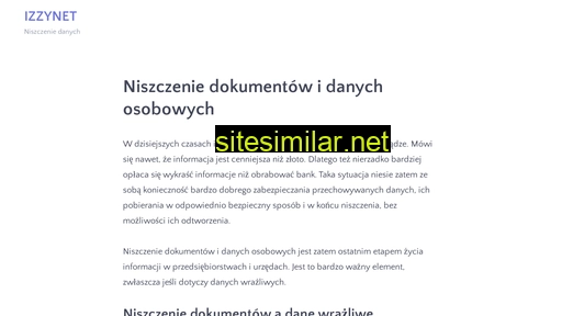 izzynet.pl alternative sites