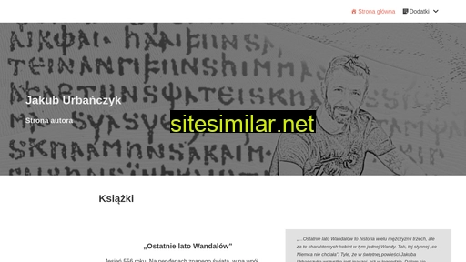 jakuburbanczyk.pl alternative sites