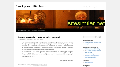 janblachnio.pl alternative sites
