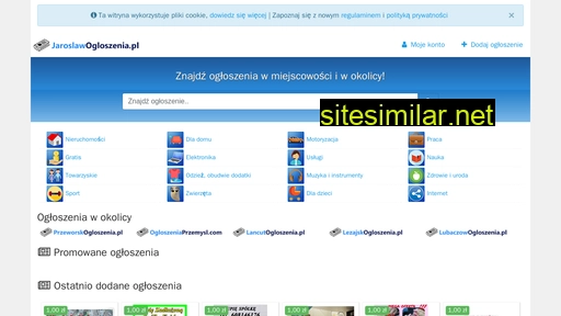 jaroslawogloszenia.pl alternative sites