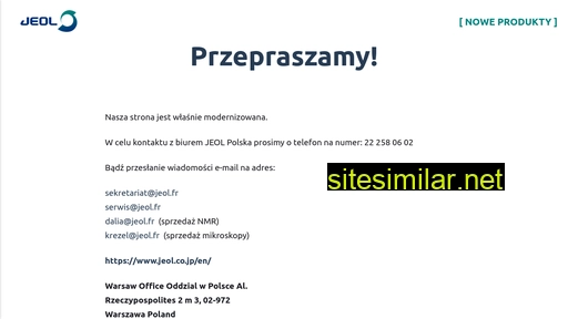 jeol.pl alternative sites
