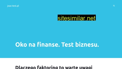 joac-test.pl alternative sites