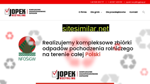 jopek-recykling.pl alternative sites