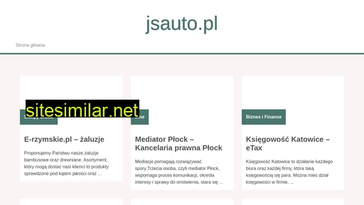 jsauto.pl alternative sites