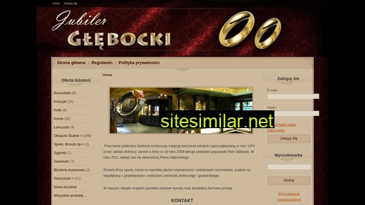 jubiler-glebocki.pl alternative sites