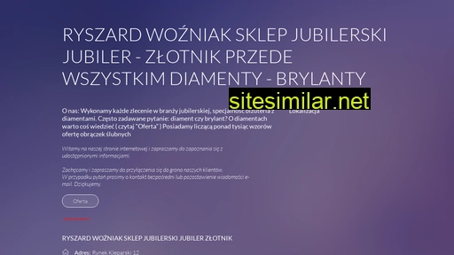 jubiler-zlotnik.pl alternative sites