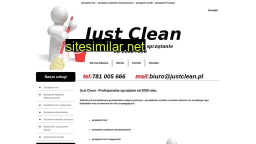 justclean.pl alternative sites