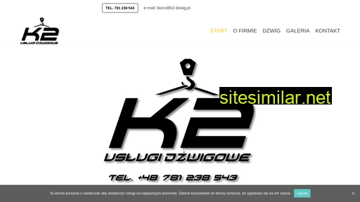 k2-dzwig.pl alternative sites