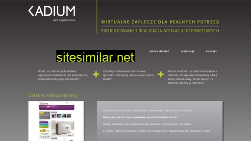 kadium.pl alternative sites