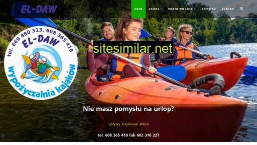 kajaki-joniec.pl alternative sites