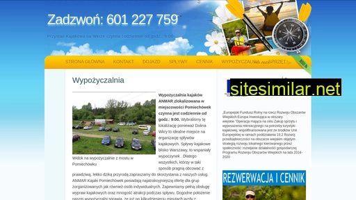 kajaki-pomiechowek.pl alternative sites