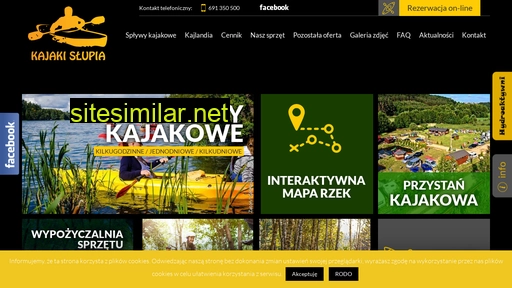 kajaki-slupia.pl alternative sites