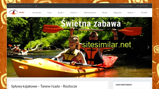 kajaki-tanew.pl alternative sites