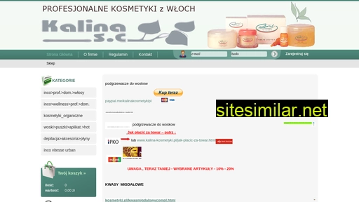 kalina-kosmetyki.pl alternative sites