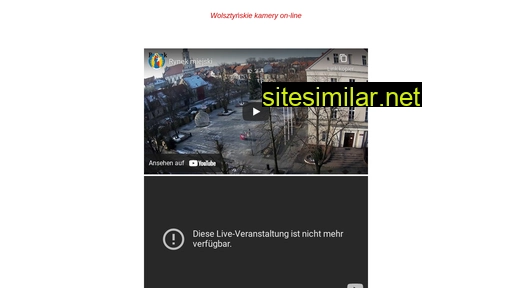 kamery.wolsztyn.pl alternative sites