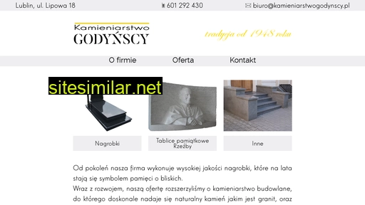 kamieniarstwogodynscy.pl alternative sites