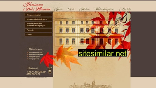 kamienicapodklonami.pl alternative sites