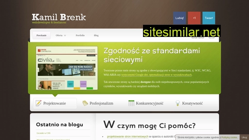 kamilbrenk.pl alternative sites