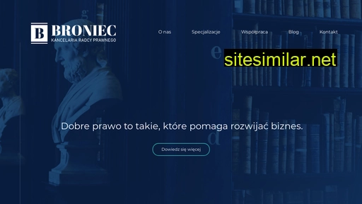 kancelariabroniec.pl alternative sites