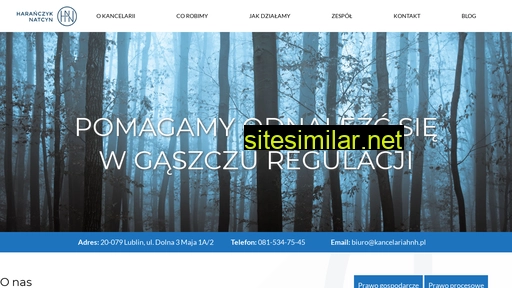 kancelariahnh.pl alternative sites