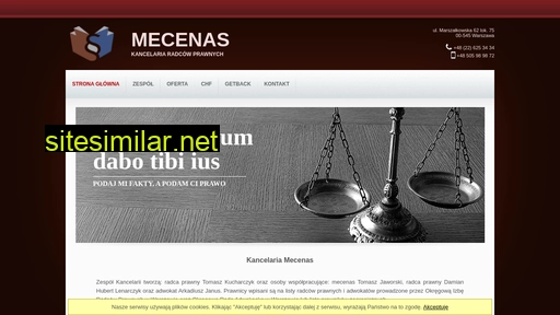 kancelariamecenas.pl alternative sites