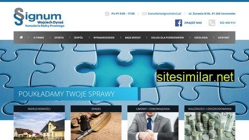 kancelariasignum.pl alternative sites