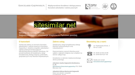 kancelarie-gajownik.pl alternative sites