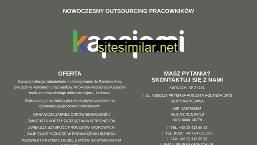kapajomi.pl alternative sites